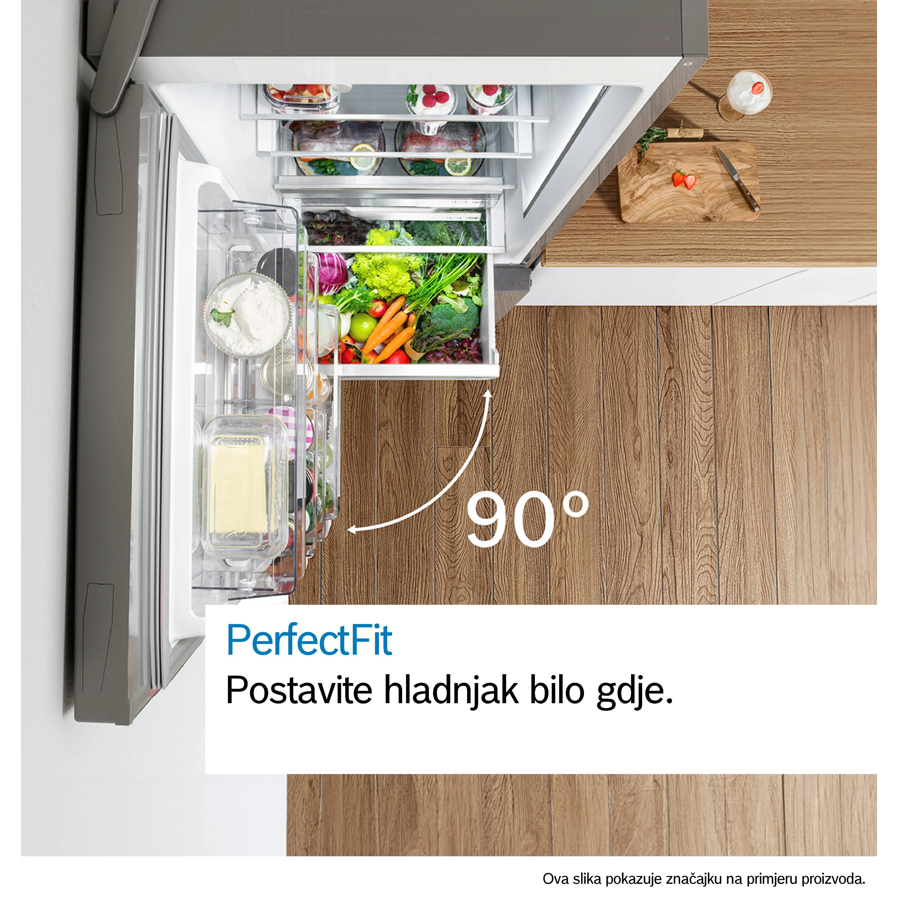 Hladnjak Bosch KGN397LDF VitaFresh 0°C
