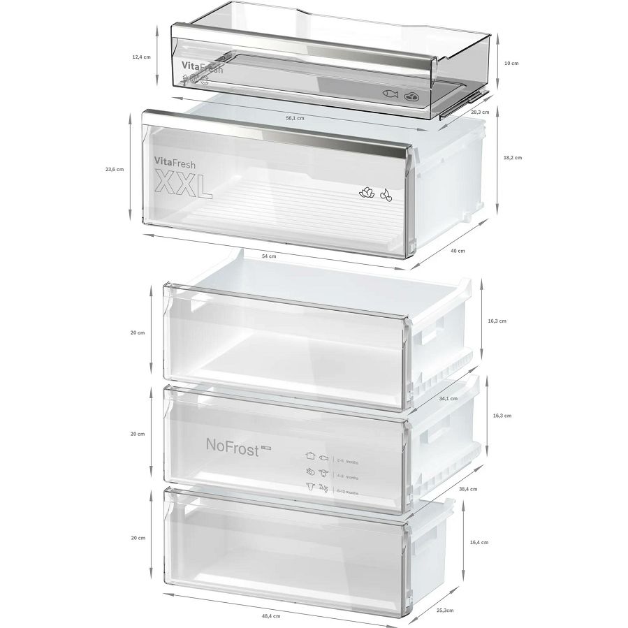 Hladnjak Bosch KGN49AIBT