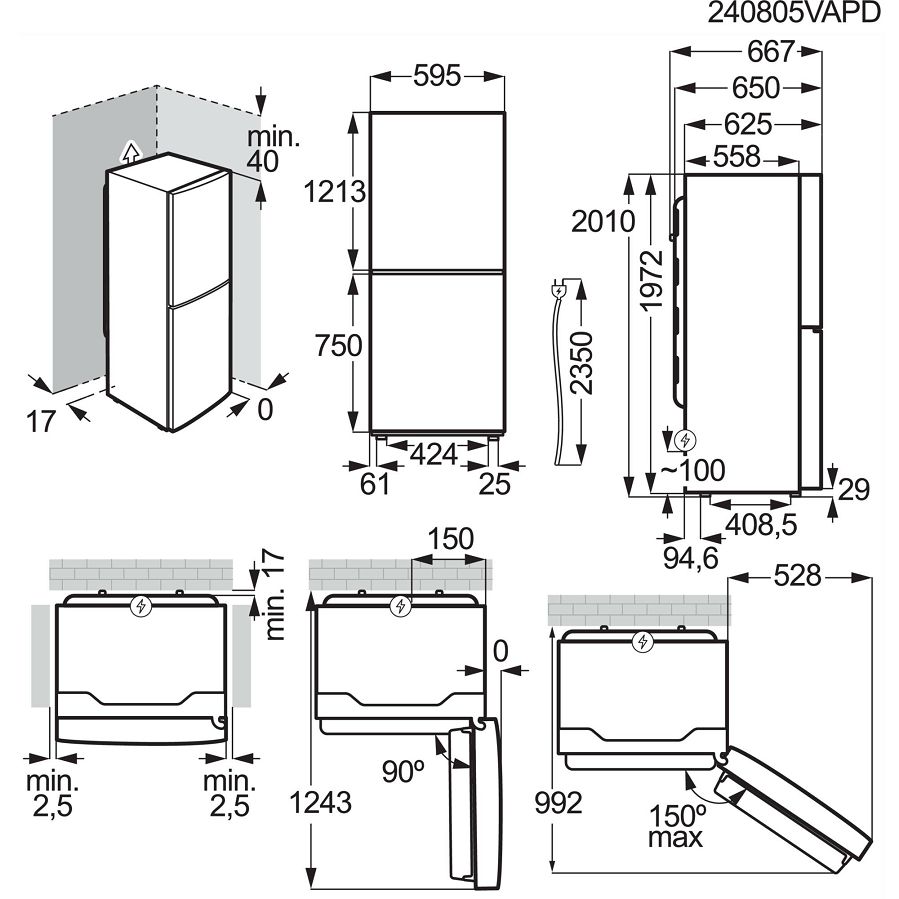 Hladnjak Electrolux LNT7ME36X3