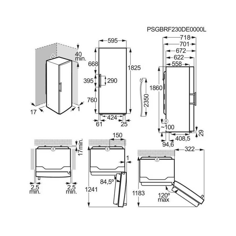 Hladnjak Electrolux LRS3DE39W