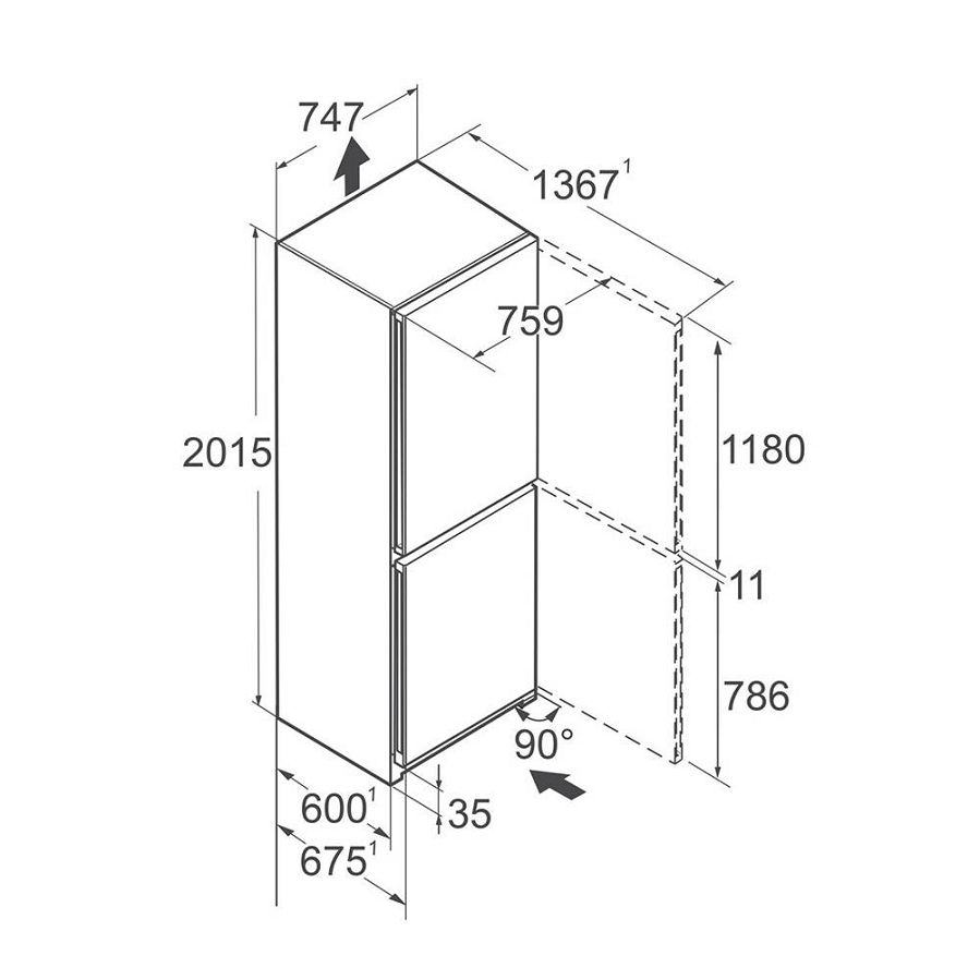 Hladnjak Liebherr CBNbsc778i PeakLine + BlackSteel