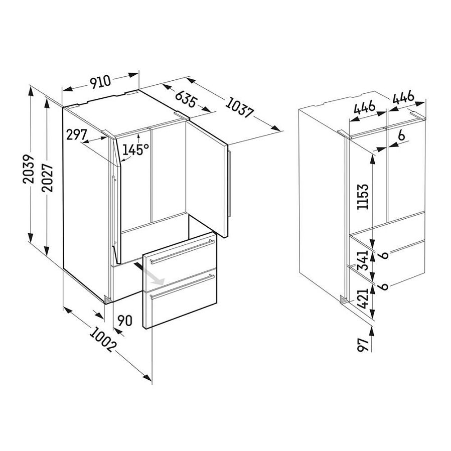 Hladnjak Liebherr CBNste8872 PremiumPlus + SmartSteel + IceMaker