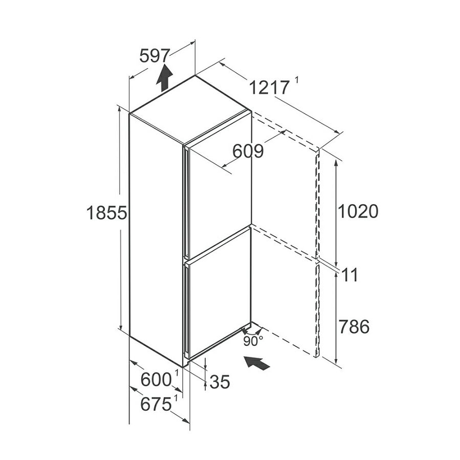 Hladnjak Liebherr CNsfd5203 Pure Line + SteelFinish