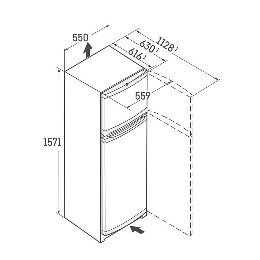 Hladnjak Liebherr CTe2931 Comfort GlassLine