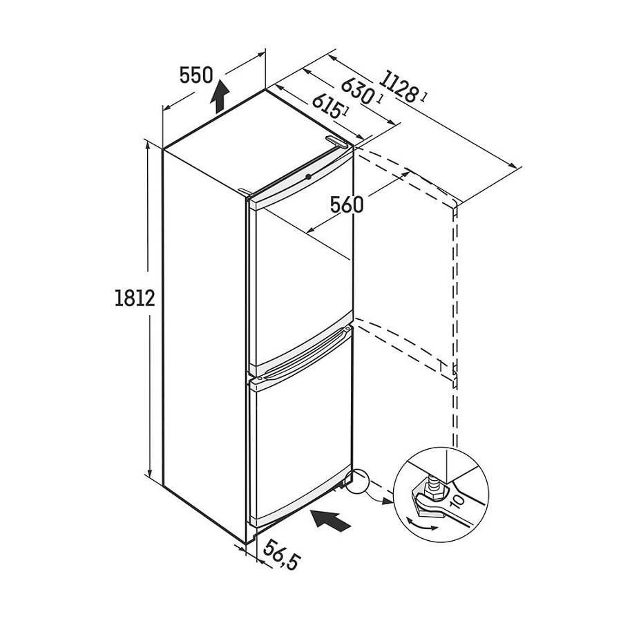 Hladnjak Liebherr CUefe3331 Comfort GlassLine + SmartSteel