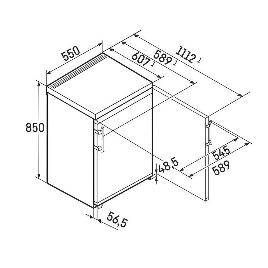 Hladnjak Liebherr Re1400 PureLine