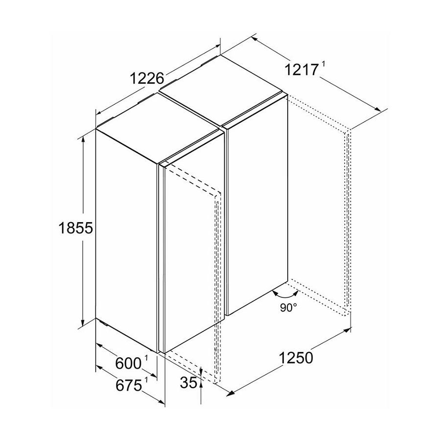 Hladnjak Liebherr XRFbd5220 PlusLine + BlackDoor