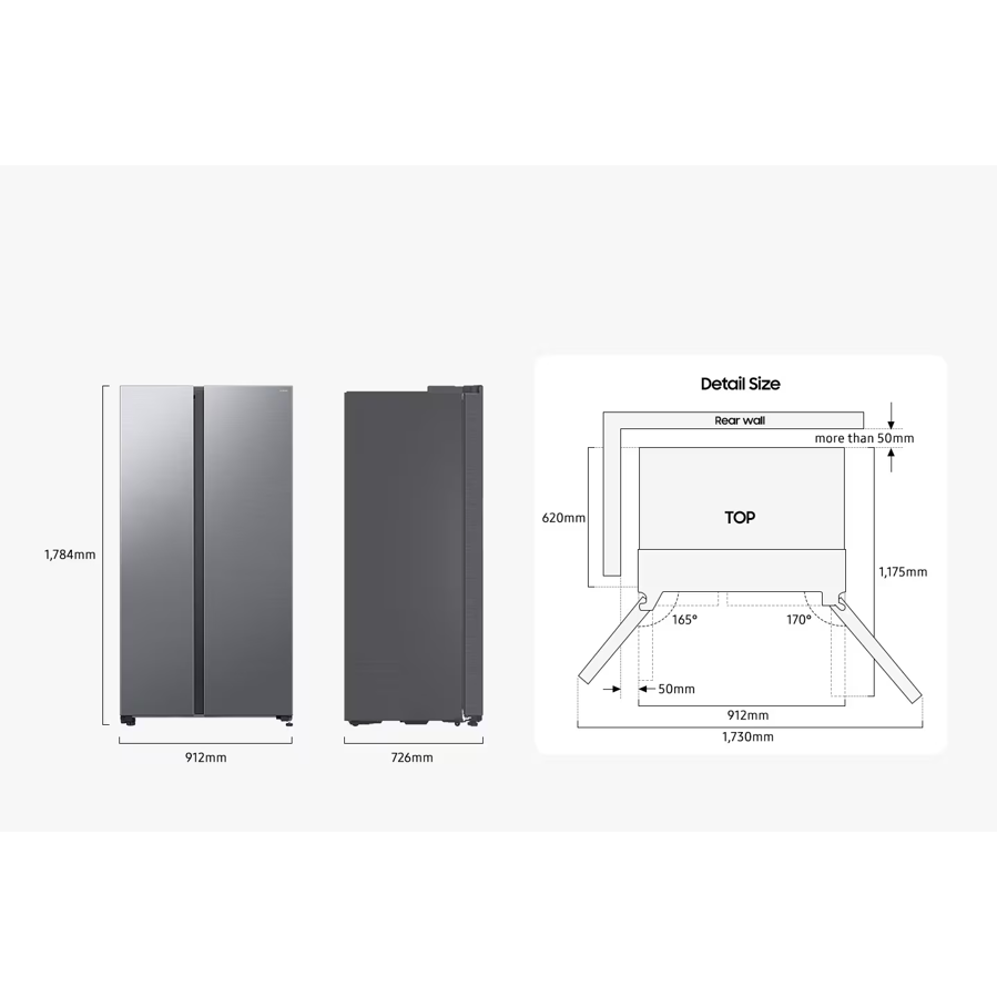 Hladnjak Samsung RS70F64KEFEO WiFi