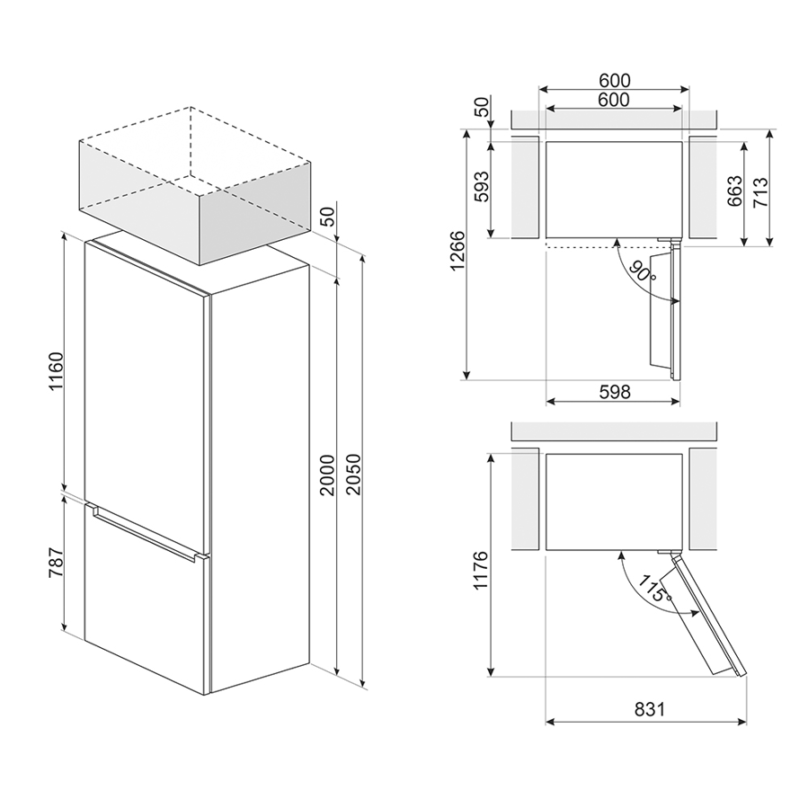 Hladnjak Smeg RC21KDNMC