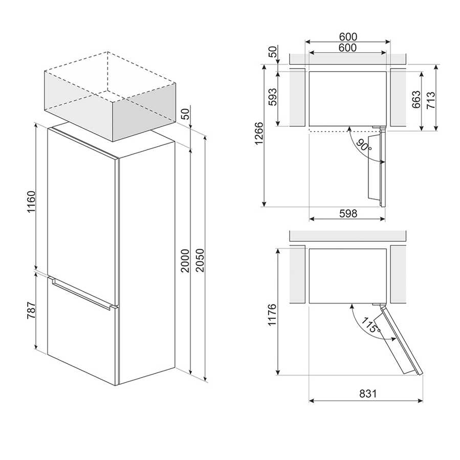 Hladnjak Smeg RC21XDNMC