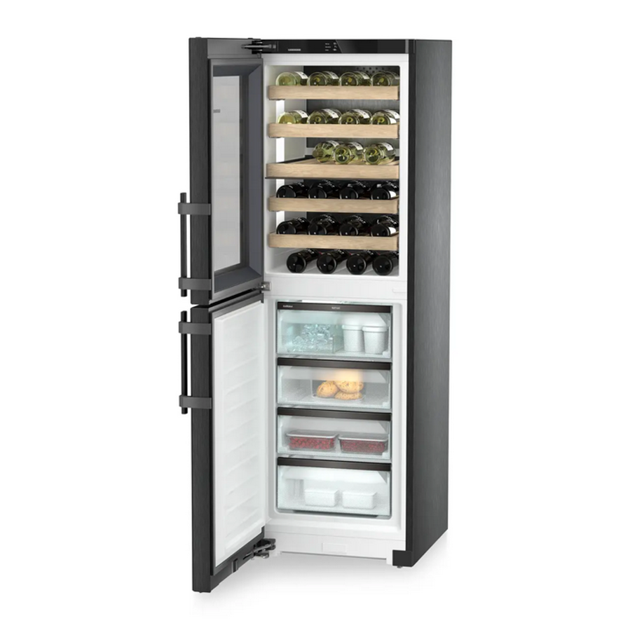 Hladnjak za vino/zamrzivač Liebherr SWNbsd529i Peak IceMaker BlackSteel WiFi