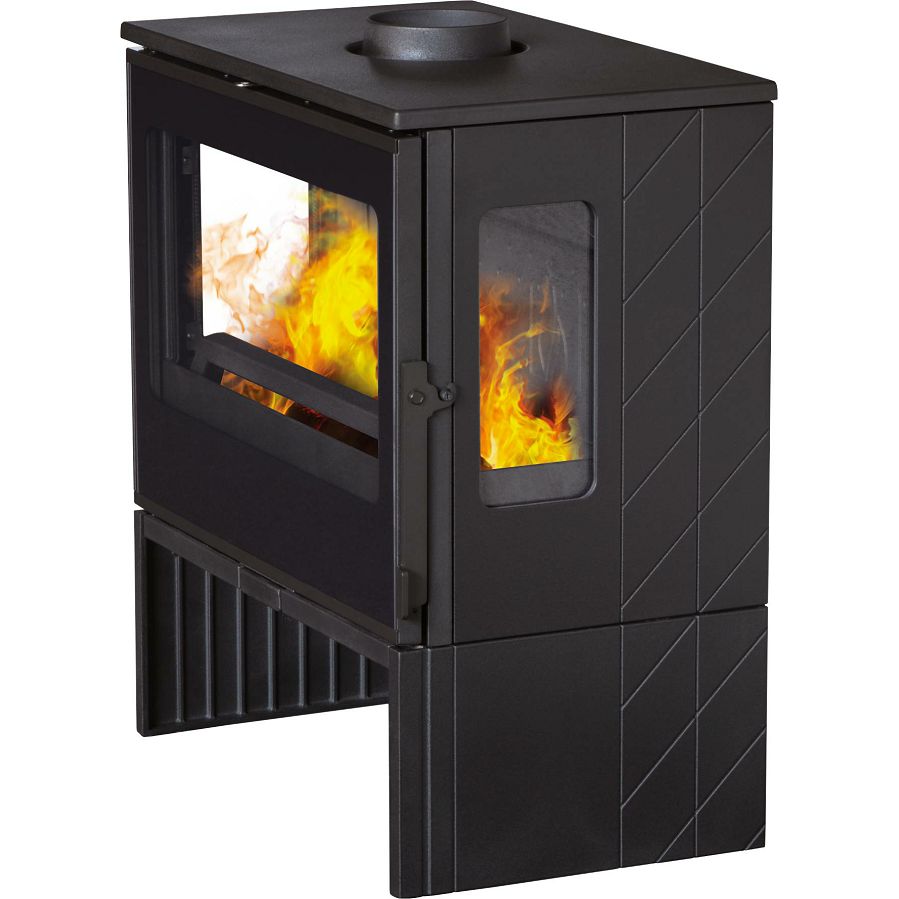 Kamin Plamen ECO 50 crno emajliran