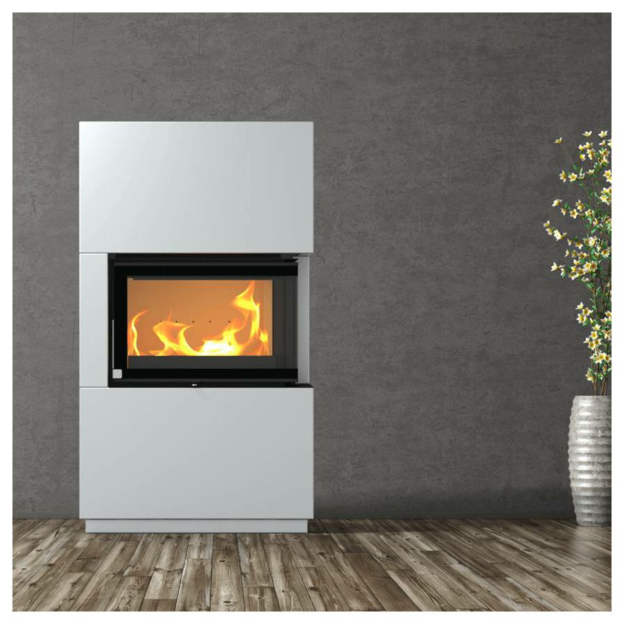 Kamin Thermia Integra Plus - bijeli desni