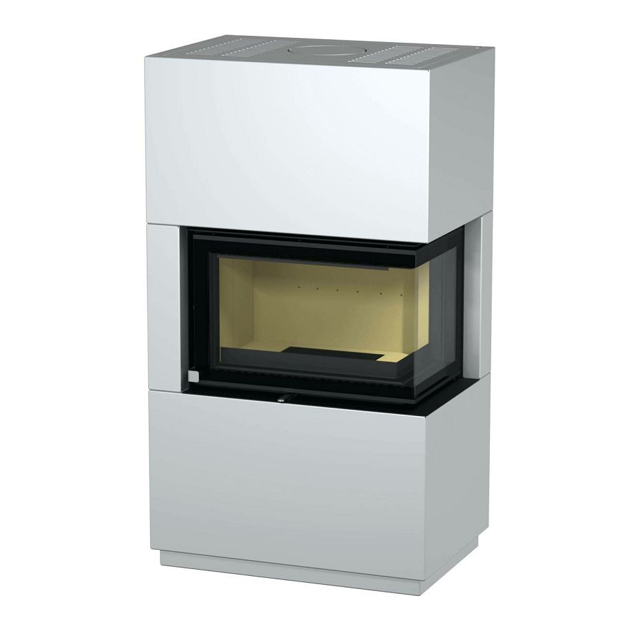 Kamin Thermia Integra Plus - bijeli desni