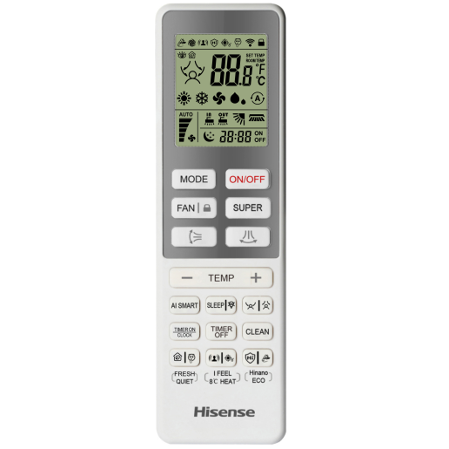 Klima Hisense QH35XV4BG+AS35XV4EW 3,5kW WiFi EnergyPro 20015476+20015518