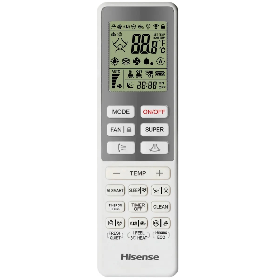 Klima Hisense QJ35XJ3AG+AS35XJ3EW 3,5kW WiFi Fresh Air 20015457+20015516