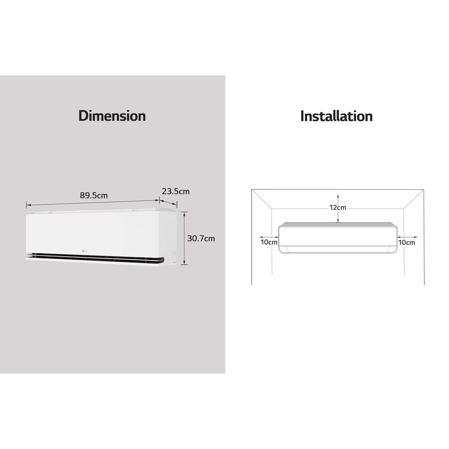 Klima LG H12S1DA 3,5kW WiFi DualCoolPremium AI