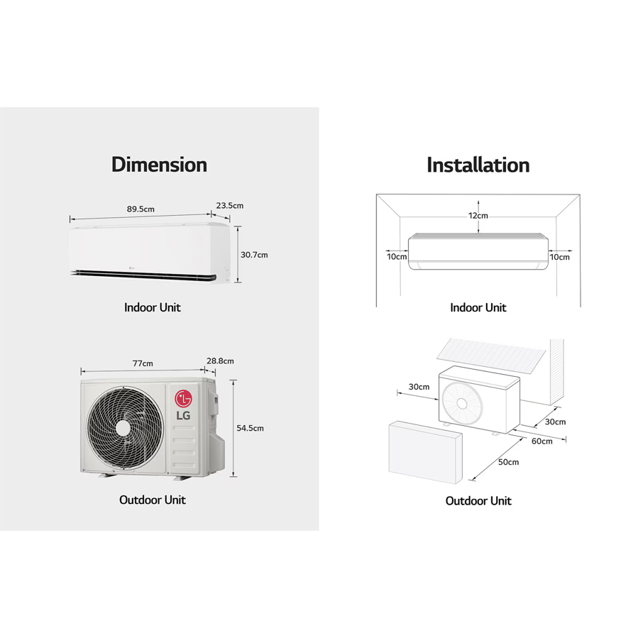 Klima LG H12S1P WiFi