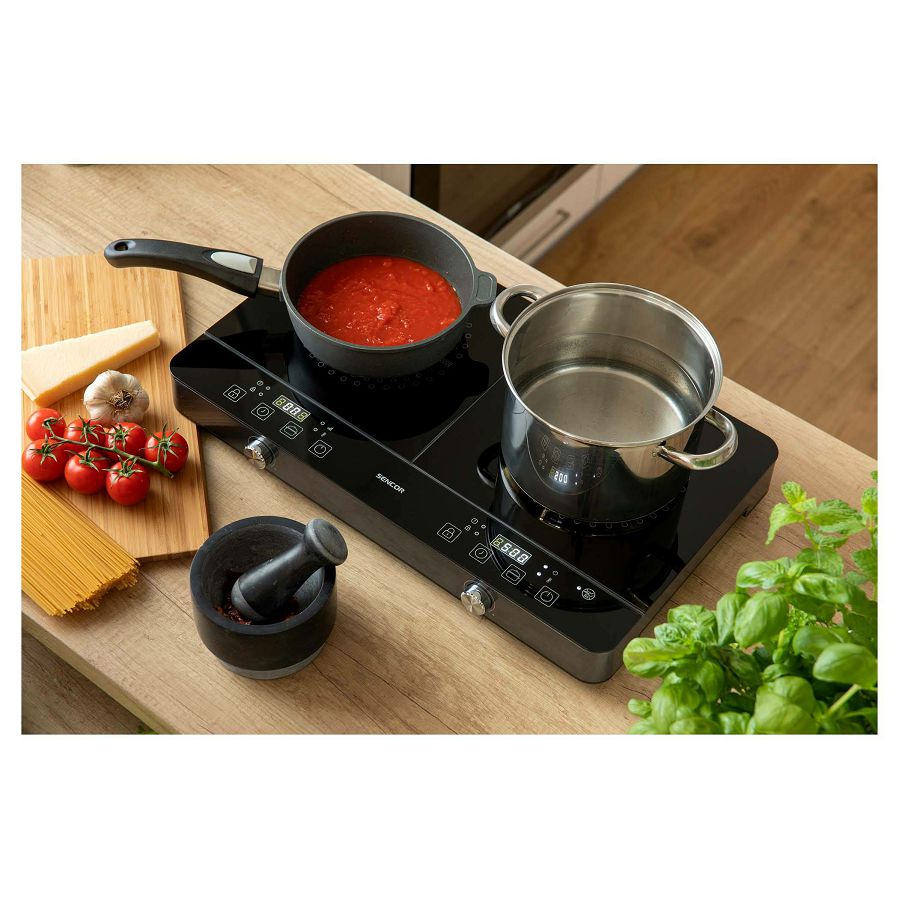 Kuhalo Sencor SCP4001BK HiLight + Indukcija