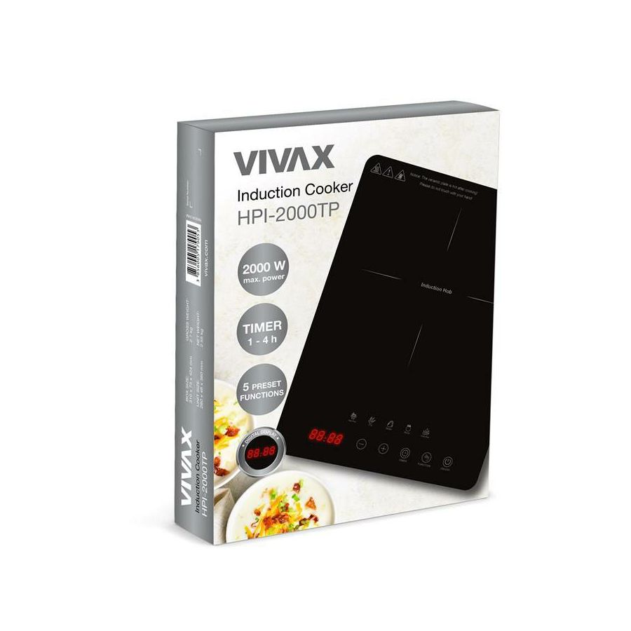 Kuhalo Vivax HPI-2000TP - indukcija