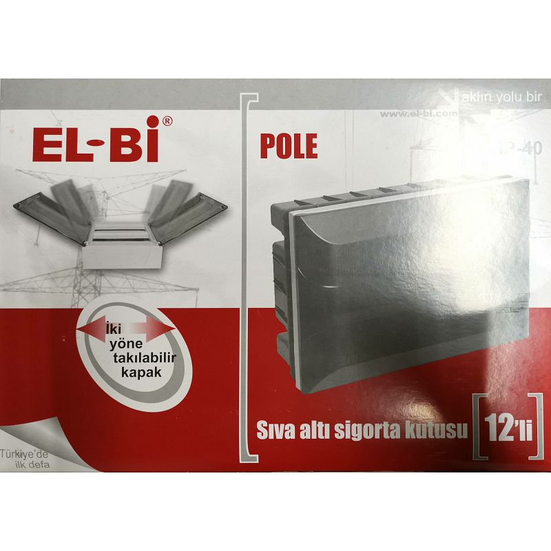 Kutija za osigurače podžbukna 12 osigurača