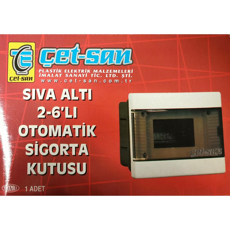 Kutija za osigurače podžbukna 6 osigurača