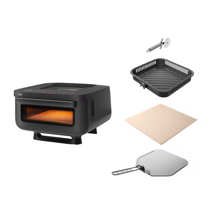 Mini pećnica AEG AAFP13BO 3u1 Pizza 380°C + friteza AirFry
