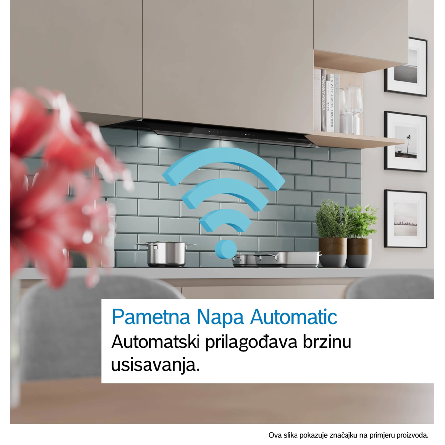 Napa Bosch DBB67DP60 (699m3/h) H2H MatBlack