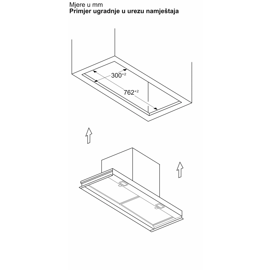 Napa Bosch DBB85CC60 (583m3/h) MatBlack