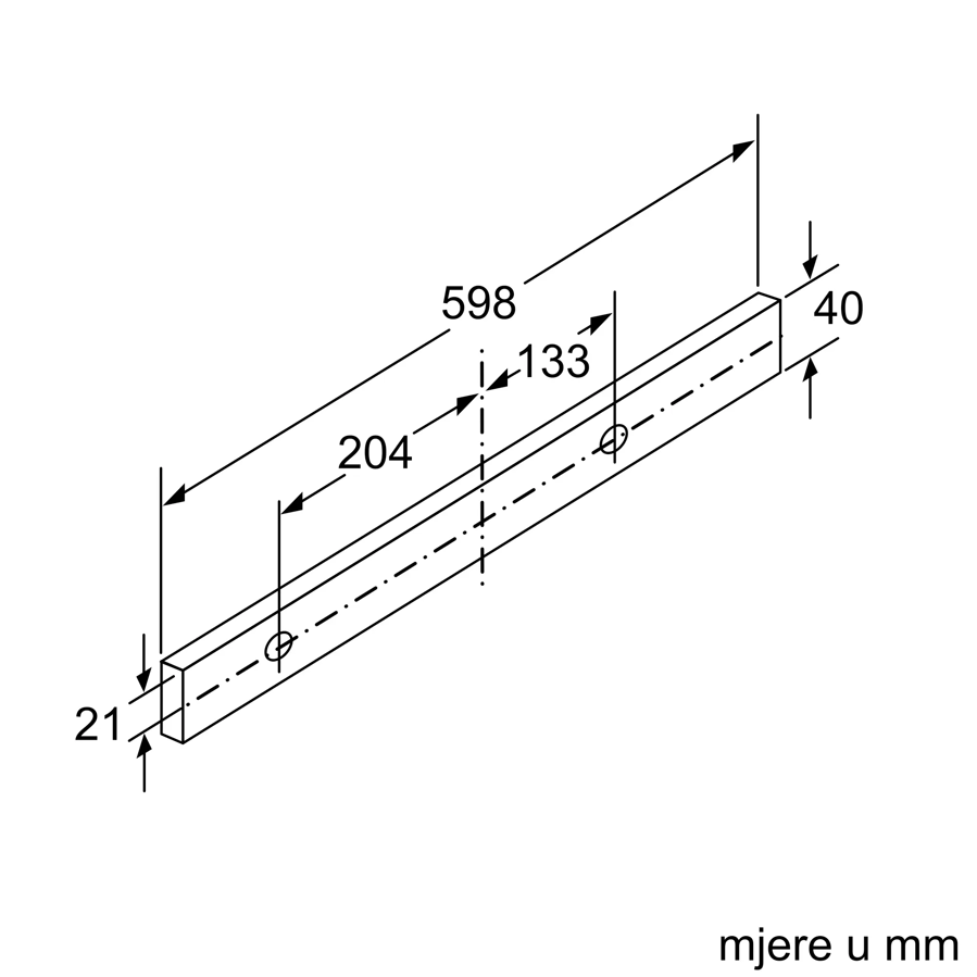 Napa Bosch DFL064W54 (394m3/h)