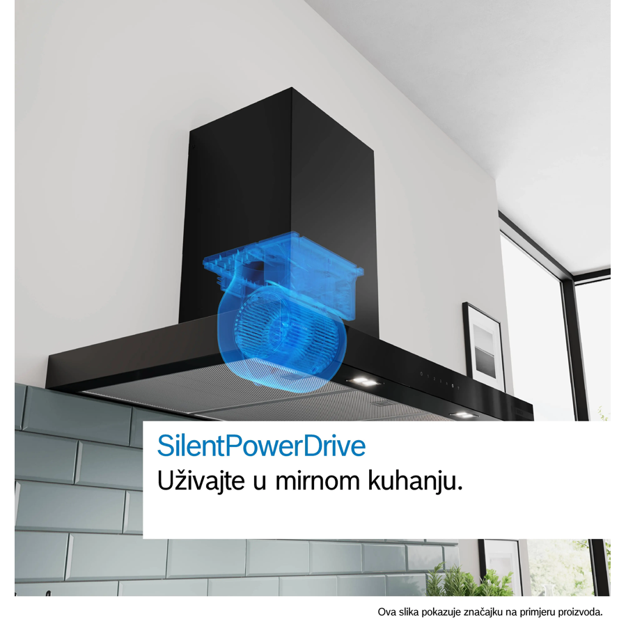 Napa Bosch DWB97DN60 (699m3/h) H2H MatBlack