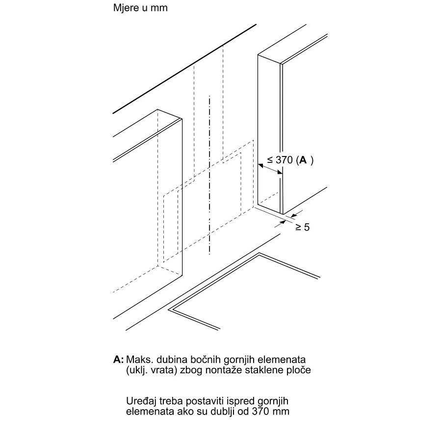 Napa Bosch DWK81AN20 H2H (915m3/h)