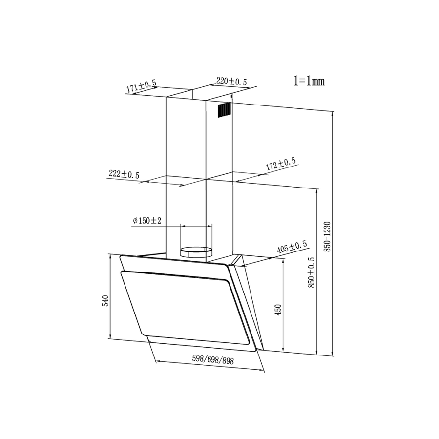 Napa Candy CDG9CBP8B (624m3/h)