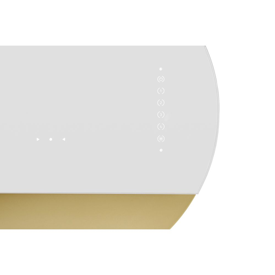 Napa Ciarko Design ECLIPSE CDP6001BZ white/gold (735m3/h)