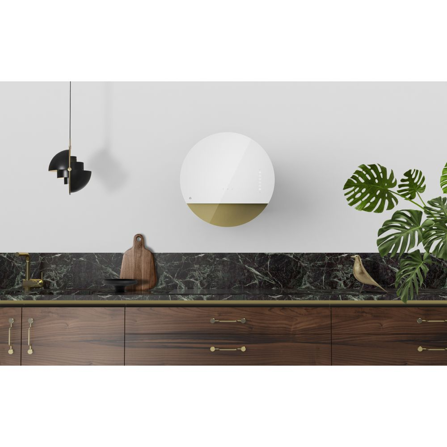 Napa Ciarko Design ECLIPSE CDP6001BZ white/gold (735m3/h)