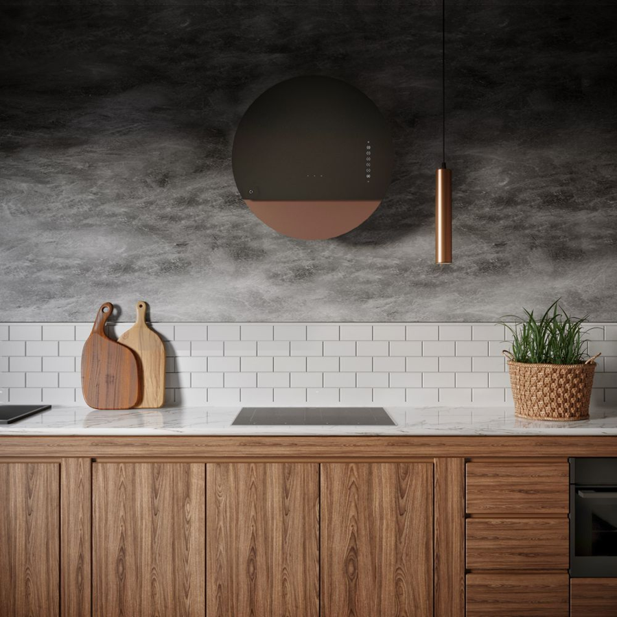 Napa Ciarko Design ECLIPSE CDP6001CR black/rose gold (735m3/h)