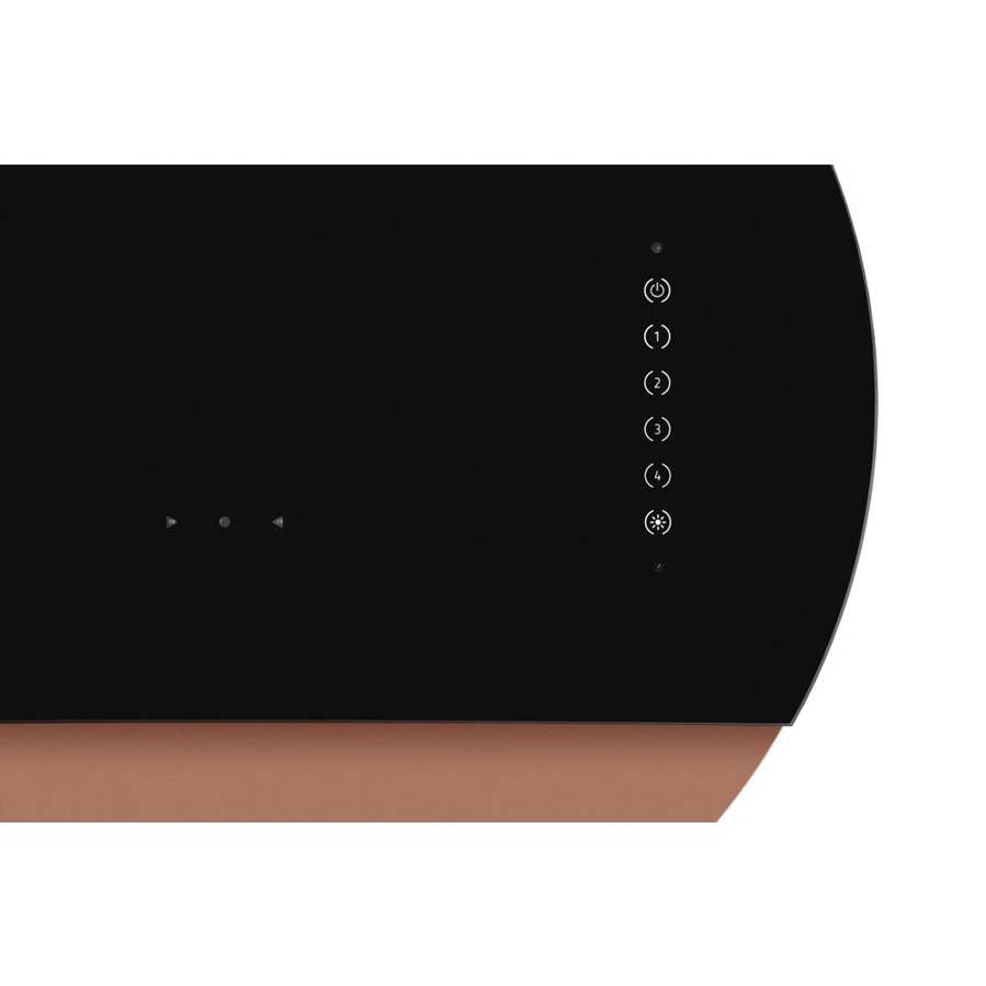 Napa Ciarko Design ECLIPSE CDP6001CR black/rose gold (735m3/h)