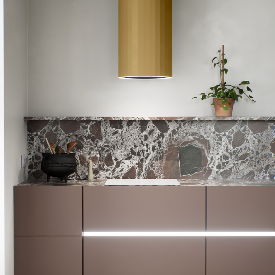 Napa Ciarko Design ROTO CDP3803GS gold steel (670m3/h)