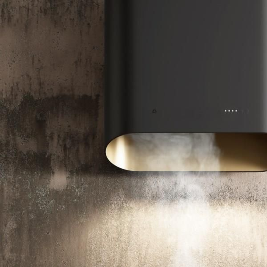 Napa Ciarko Design SIMPLE CDP6002B/G black/gold (650m3/h)