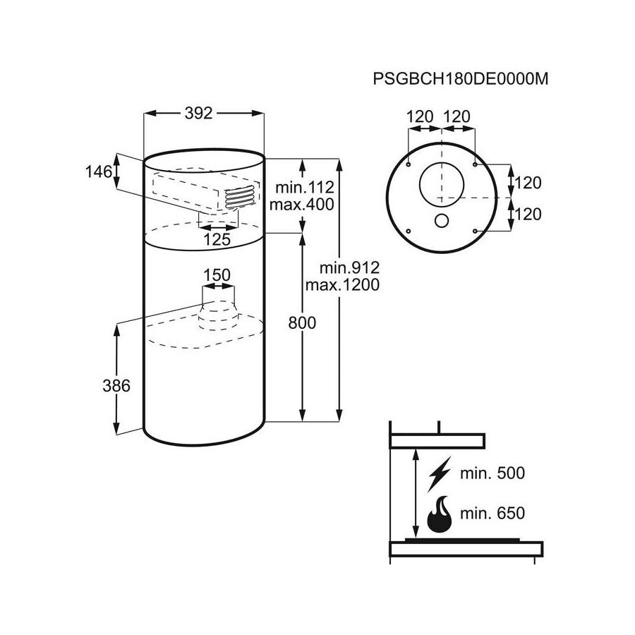 Napa Electrolux LFI514X (620m3/h)