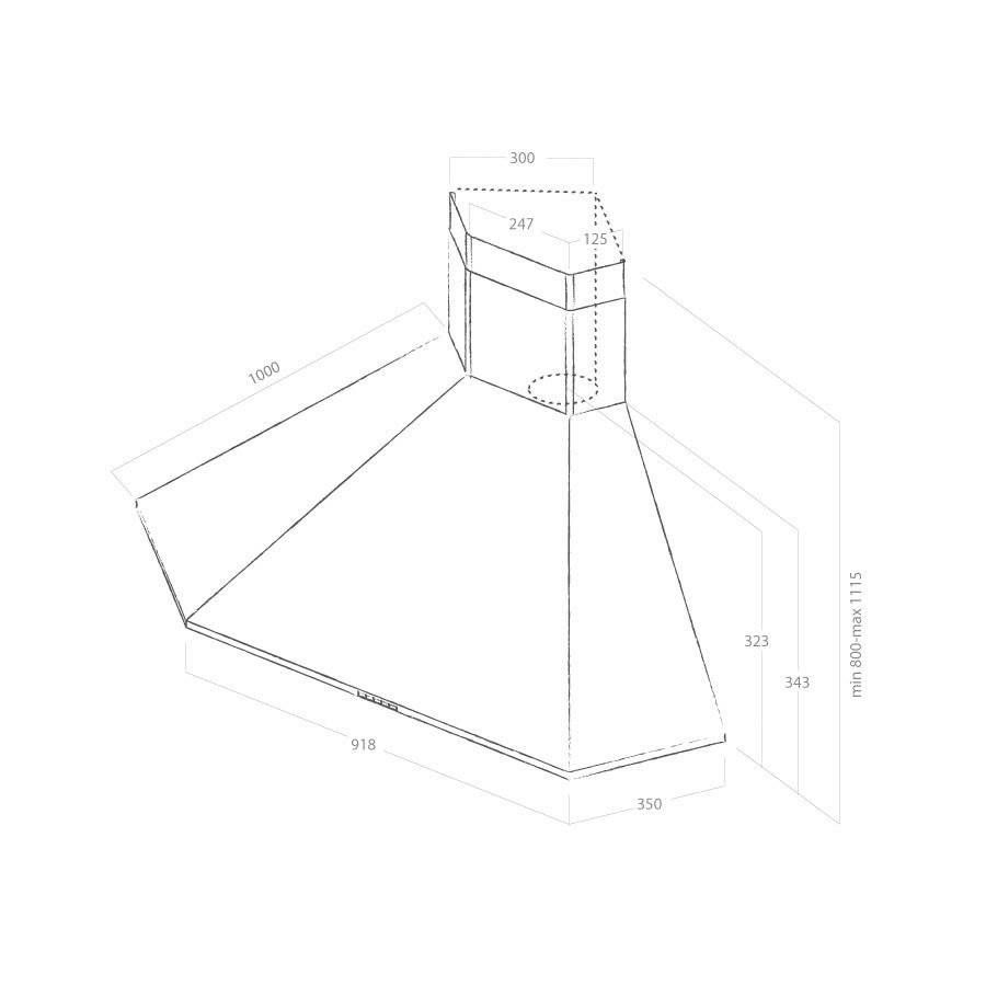 Napa Elica ACUTA IX/F/100 PRF0121267A