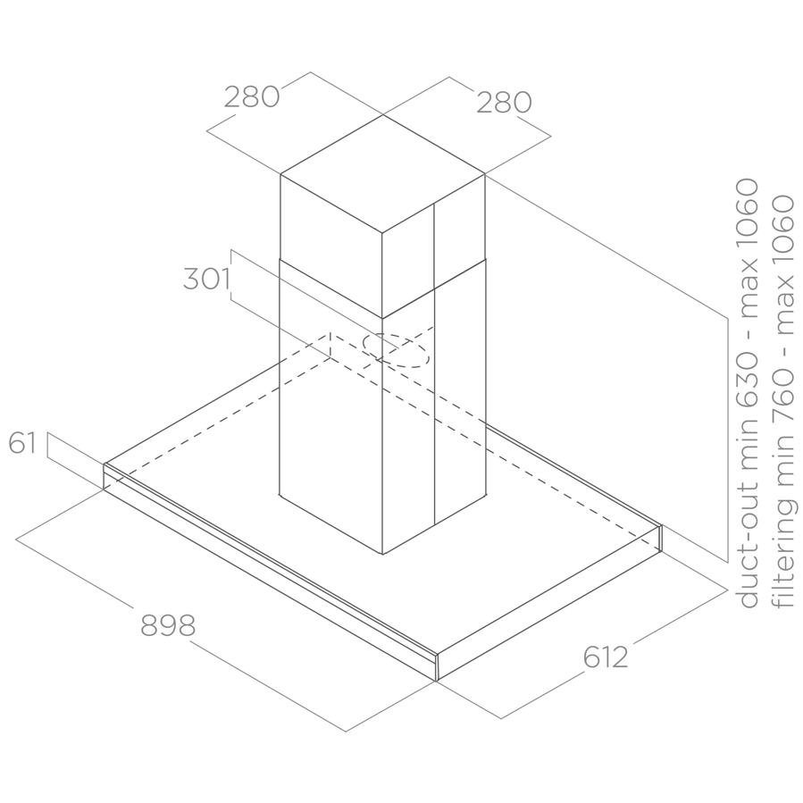Napa Elica Adele Island @ BL MAT/A/90x60 PRF0199702