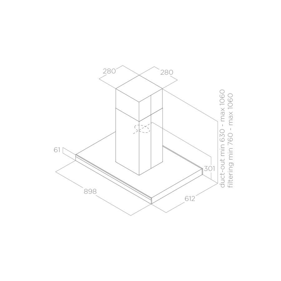 Napa Elica Adele Island BLIX/A/90X60 PRF0167313