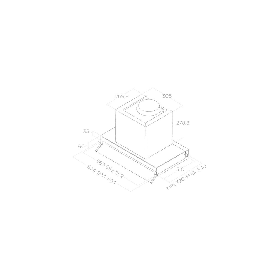 Napa Elica BOXIN LX/IX/A/60 PRF0114760A