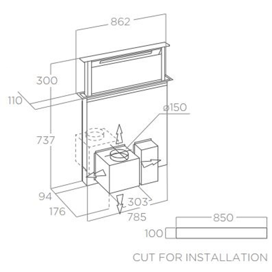 Napa Elica Getup CAST IRON/A/90 PRF0162866