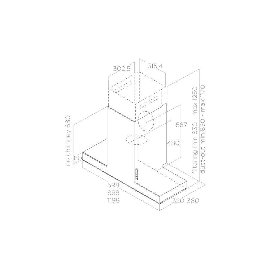 Napa Elica Haiku BL/A/60 PRF0146264
