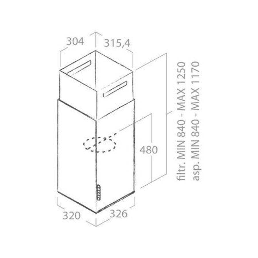 Napa Elica Haiku Island BL/A/32 PRF0146285