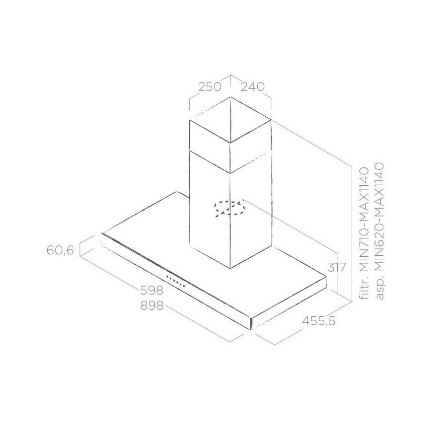 Napa Elica Joy Island WHIX/A/90 PRF0104629A