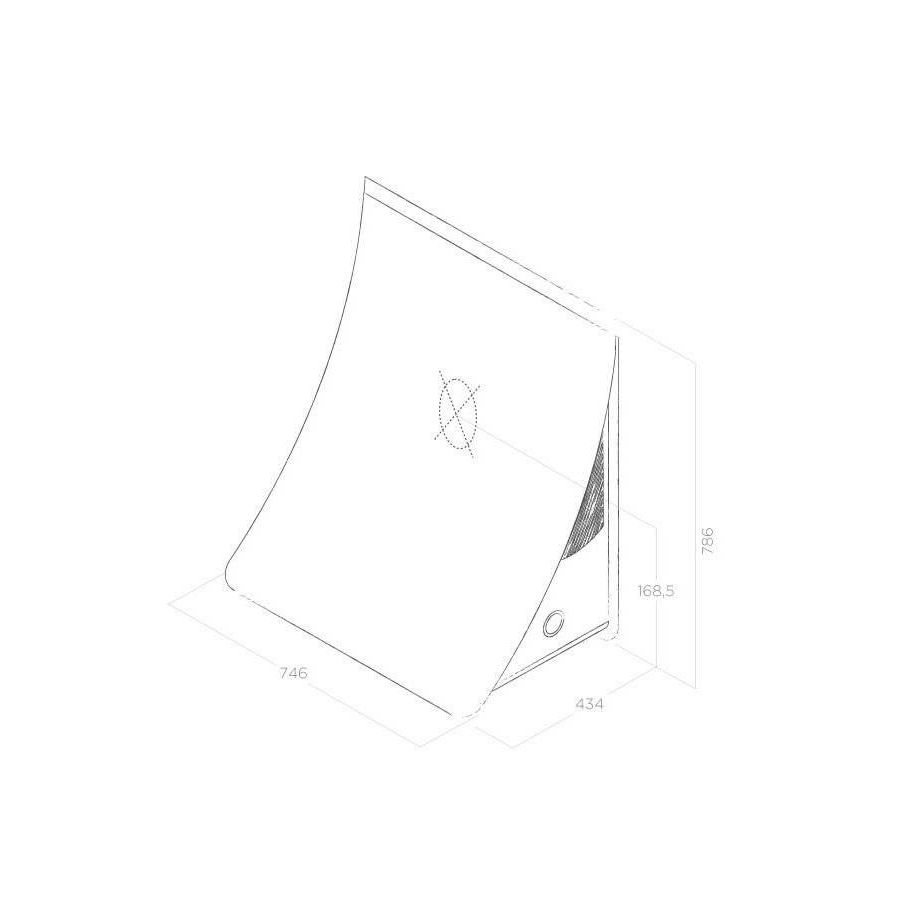 Napa Elica Nuage PAINTABLE/F/75 PRF0098374