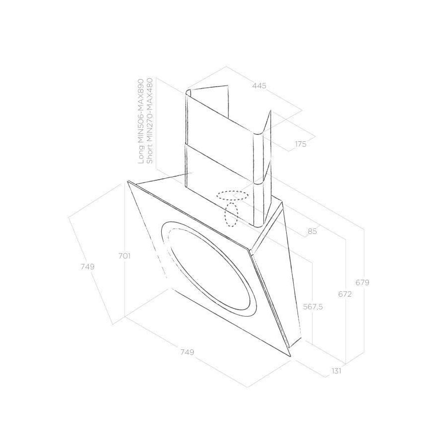 Napa Elica OM AIR BL/F/75 PRF0094744